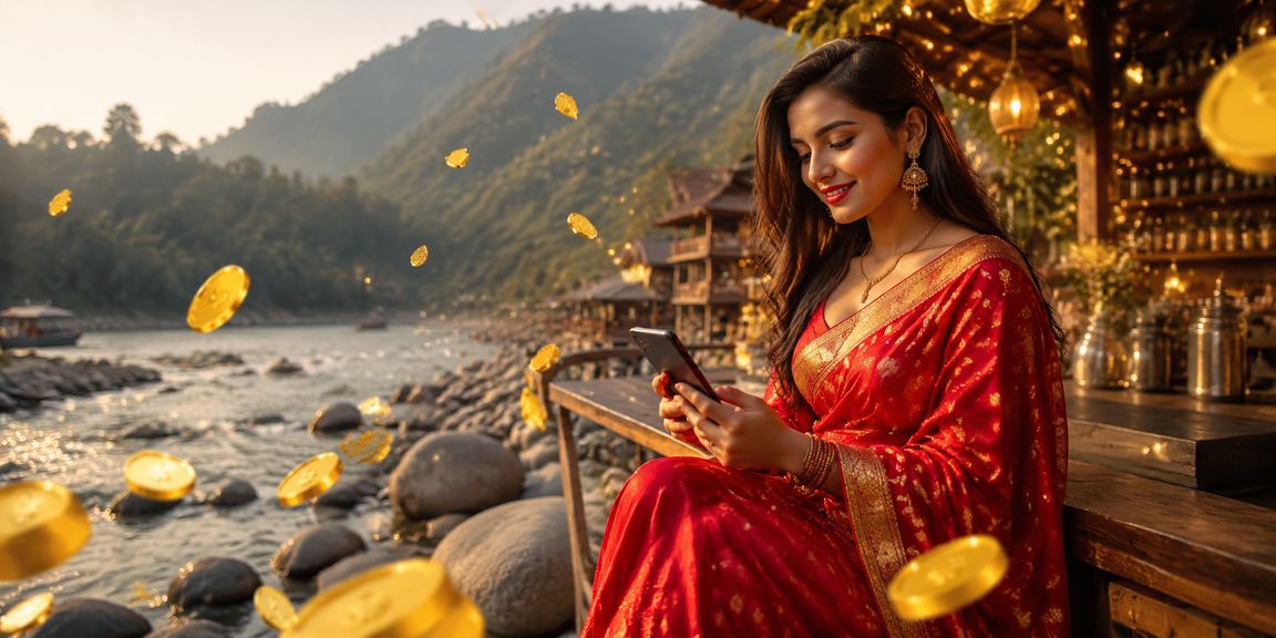 A player enjoying casino and betting on mobile in Sylhet